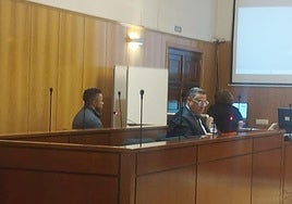 El peluquero 'narco', durante el juicio.