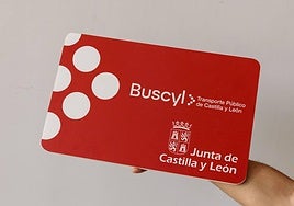 Imagen de la tarjeta gratuita de transporte Buscyl.