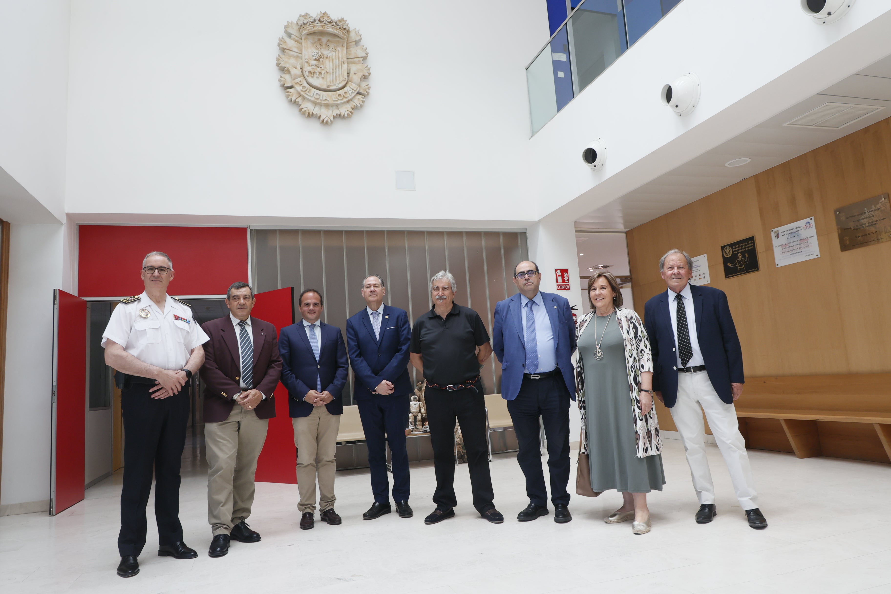 Así celebra a Asociación de Jubilados y Pensionista de la Policía Local los actos con motivo de su patrón