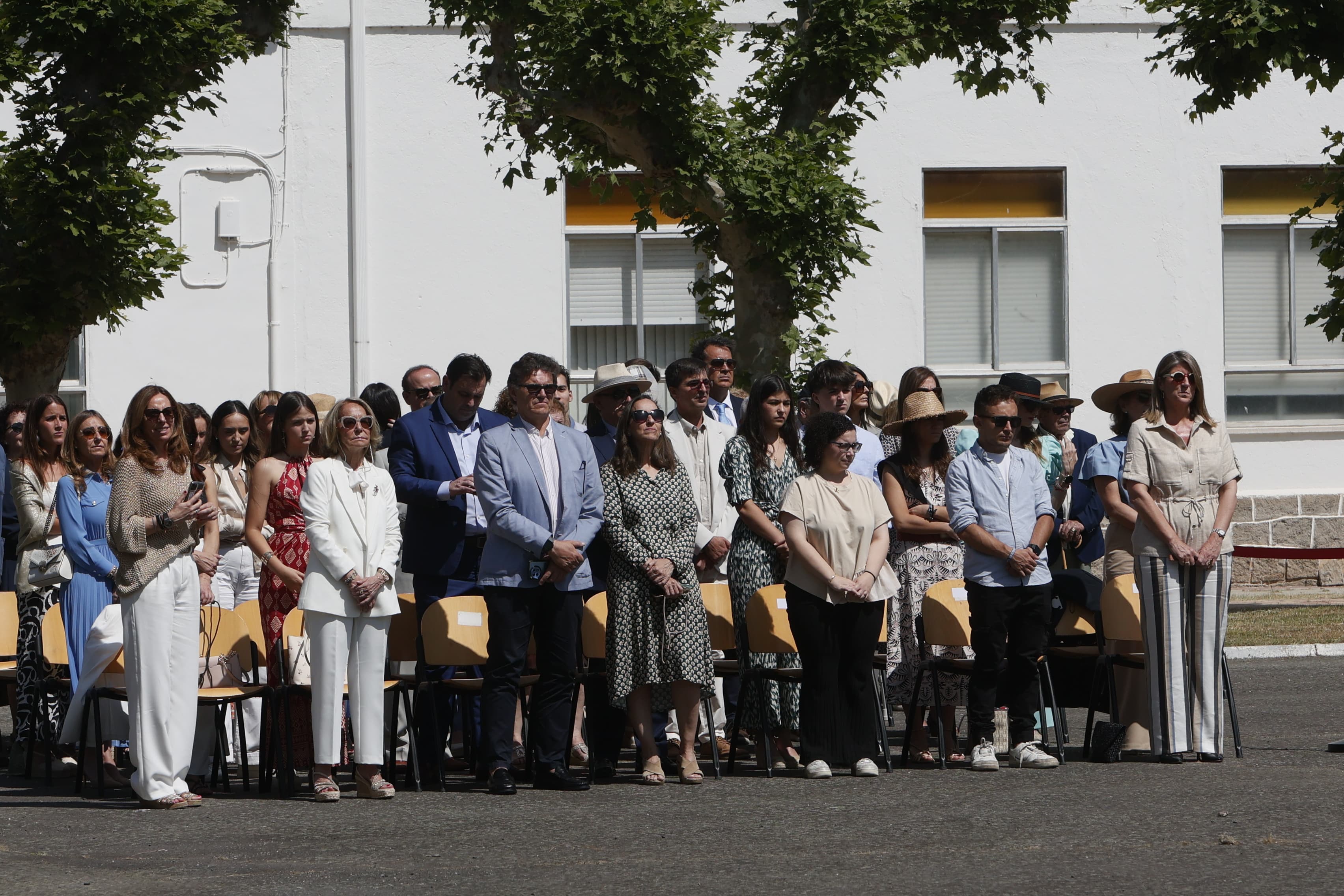 La clausura del curso académico del Grupo de Escuelas de la Base Aérea de Matacán, en imágenes