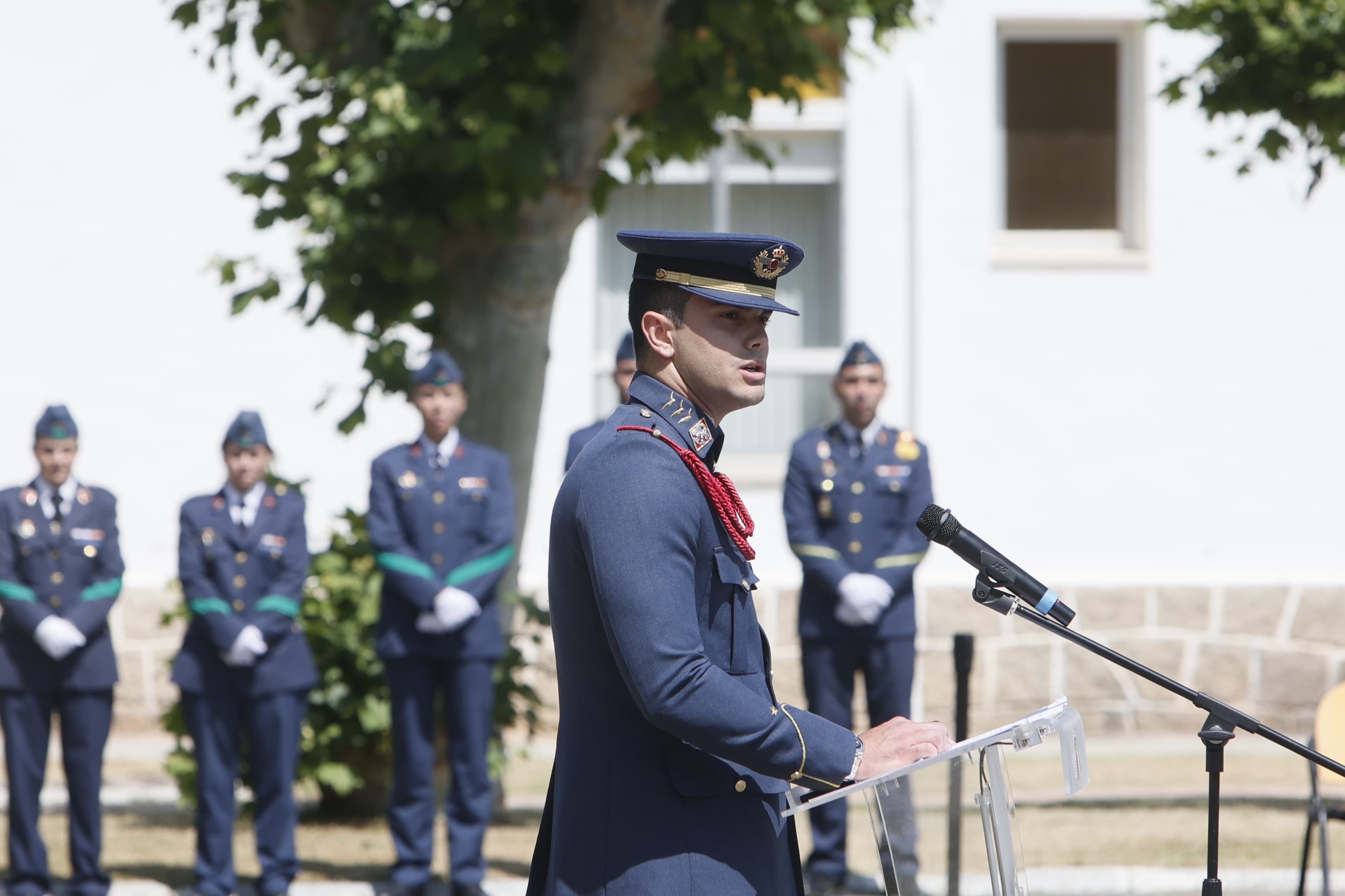 La clausura del curso académico del Grupo de Escuelas de la Base Aérea de Matacán, en imágenes