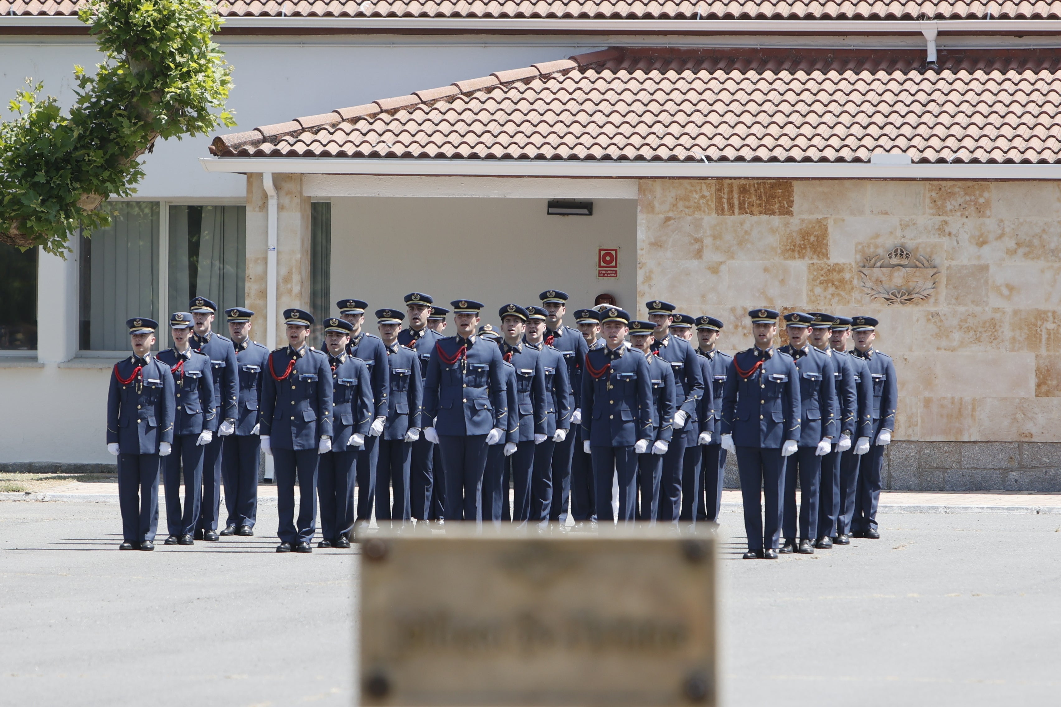 La clausura del curso académico del Grupo de Escuelas de la Base Aérea de Matacán, en imágenes