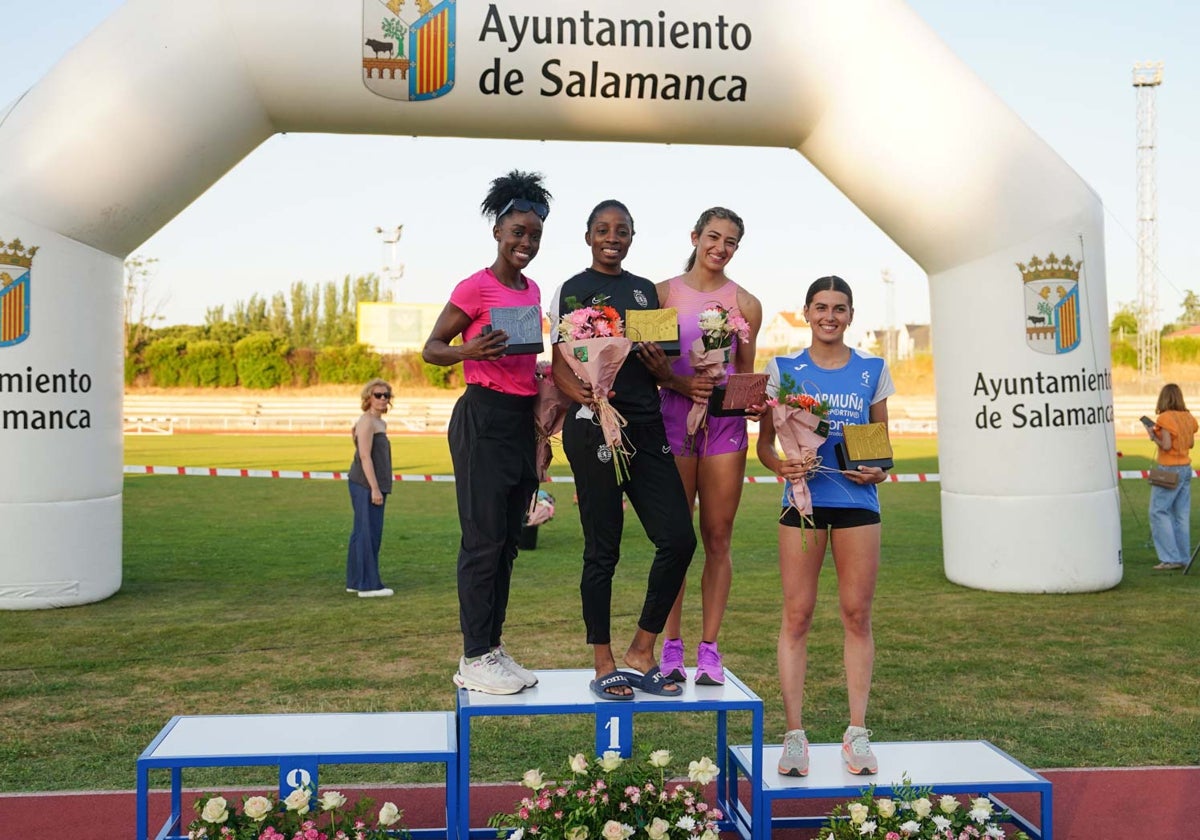 Las mejores imágenes de una gran tarde de atletismo en Las Pistas del Helmántico