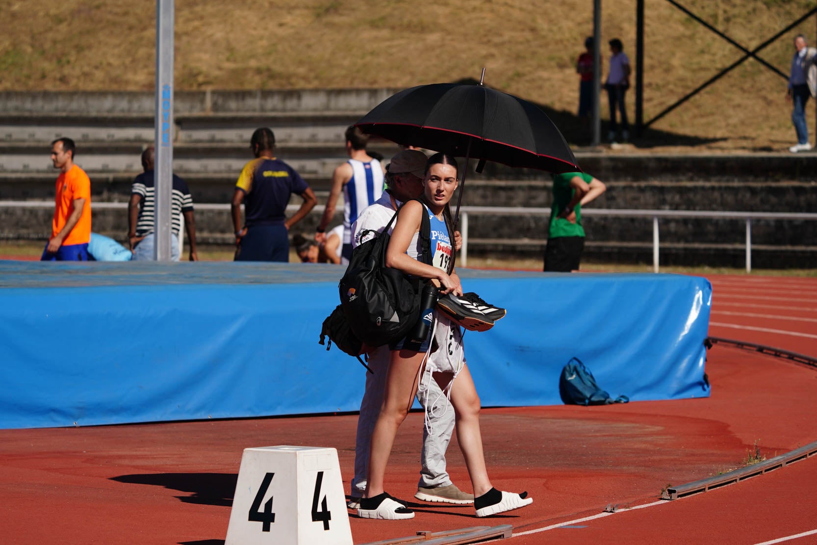 Las mejores imágenes de una gran tarde de atletismo en Las Pistas del Helmántico