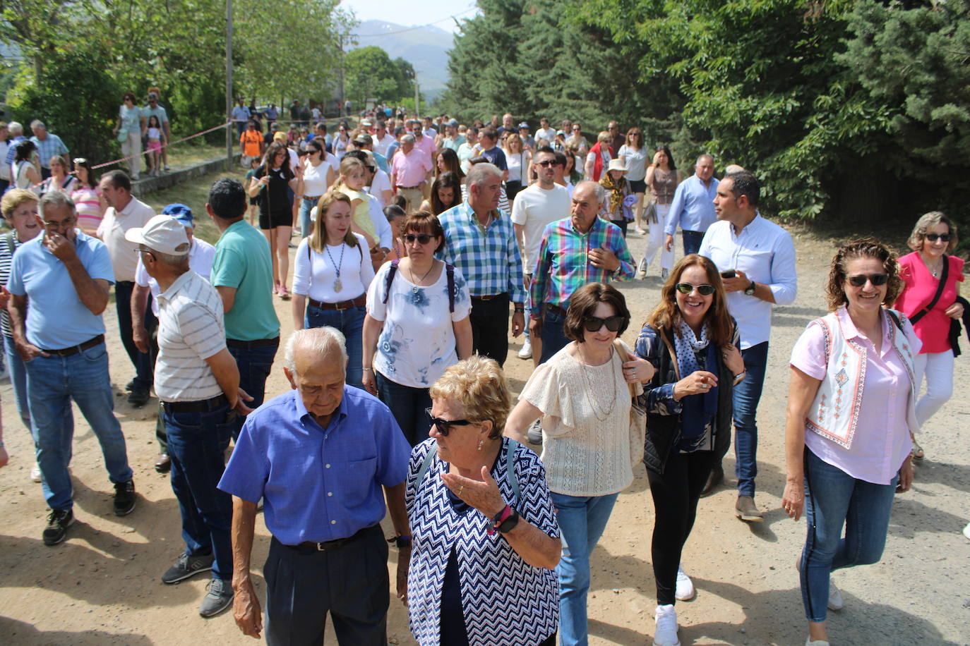 Una patrona que une las provincias de Cáceres y Salamanca