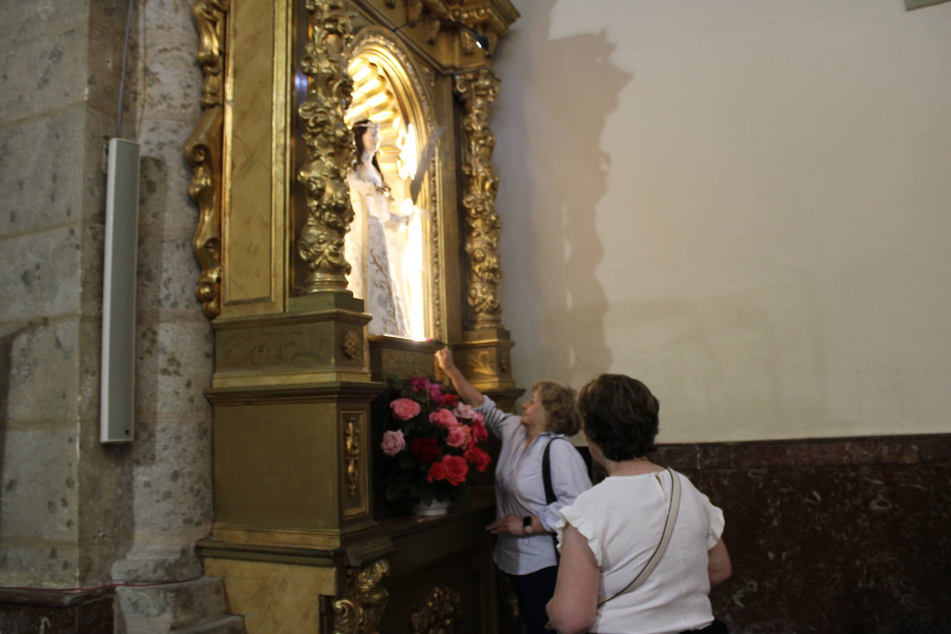 Una patrona que une las provincias de Cáceres y Salamanca