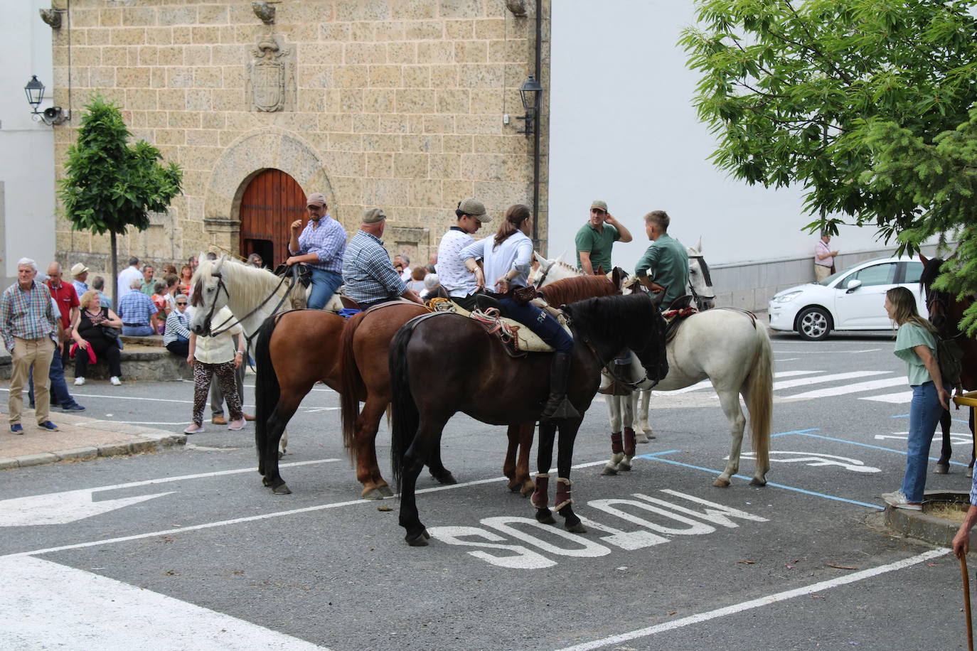 Una patrona que une las provincias de Cáceres y Salamanca