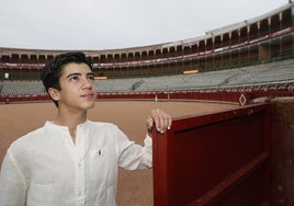 Marco Pérez, en el coso de La Glorieta.
