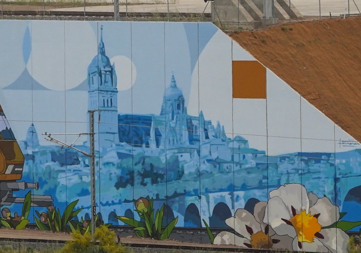 Imagen principal - El tren portugués que &#039;hace parada&#039; en Salamanca