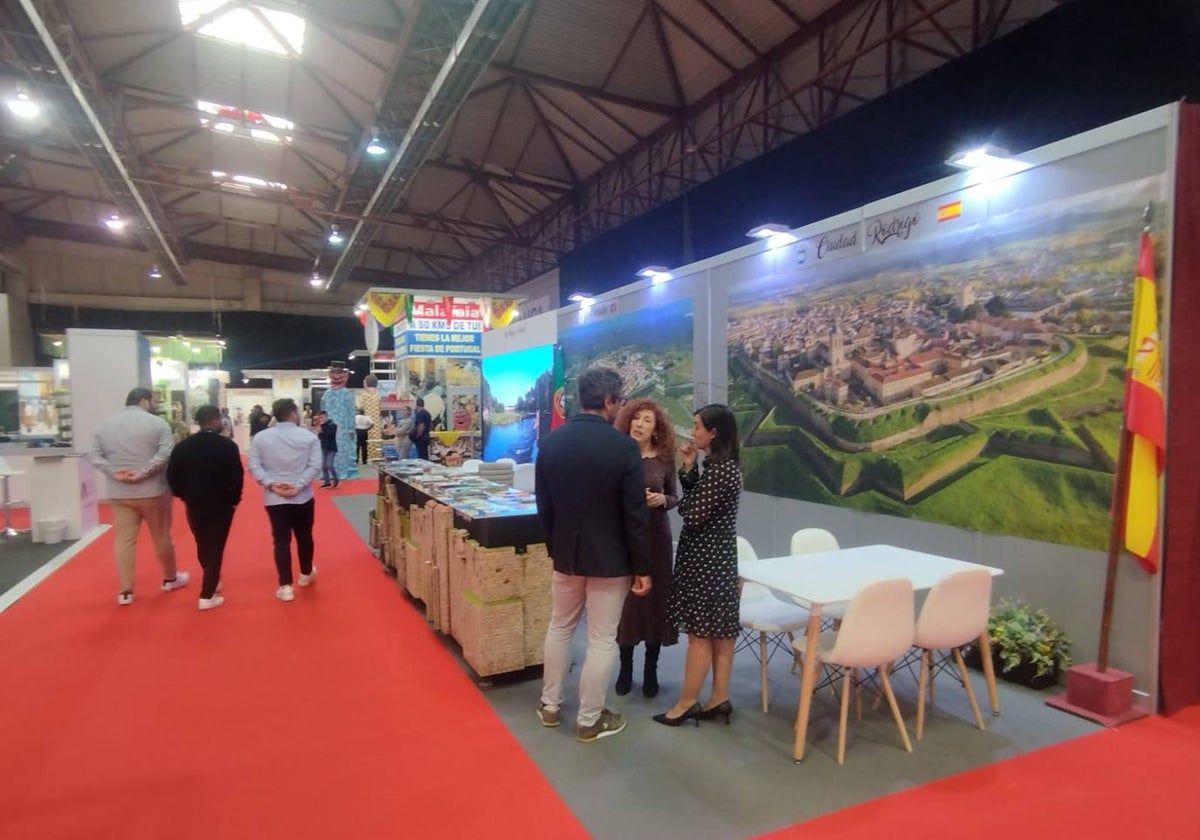 Imagen del stand de Ciudad Rodigo en esta feria.