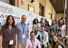 Representación del equipo de Urología de Salamanca, desplazados al Congreso Nacional.