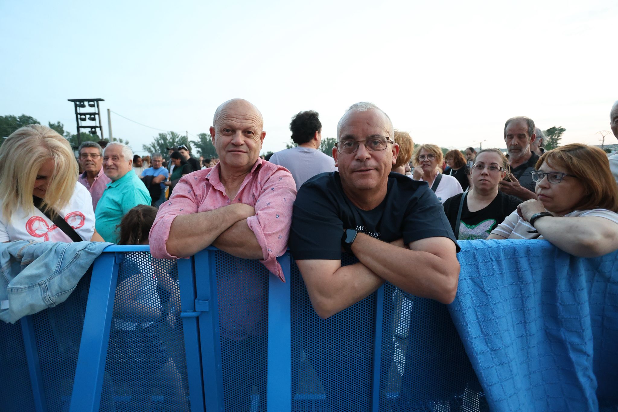Furor en La Aldehuela para ver a la Orquesta Panorama