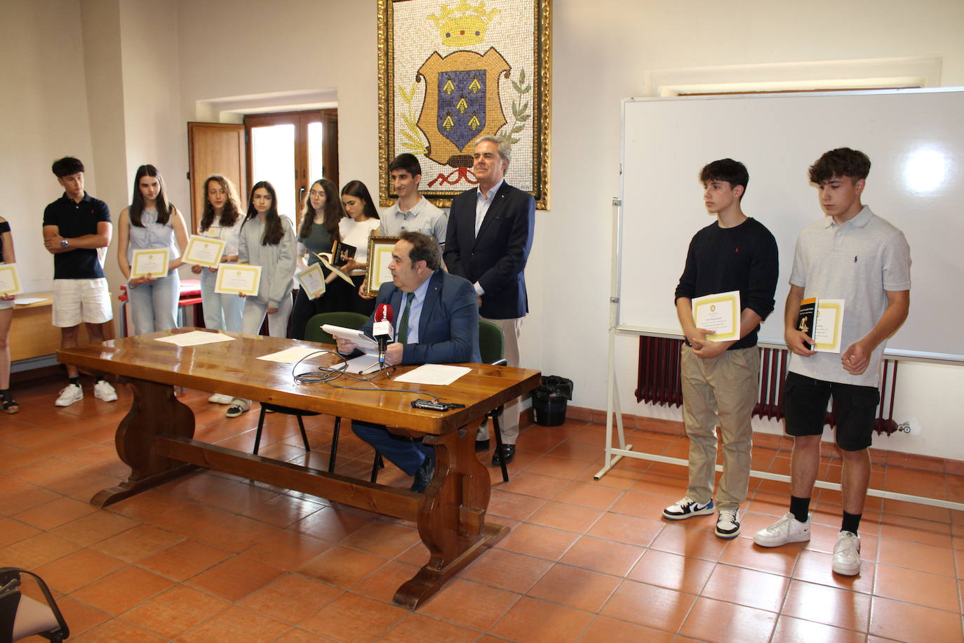 David Gómez García, premio &#039;Protagonistas del mañana&#039; del Rotary Club de Béjar