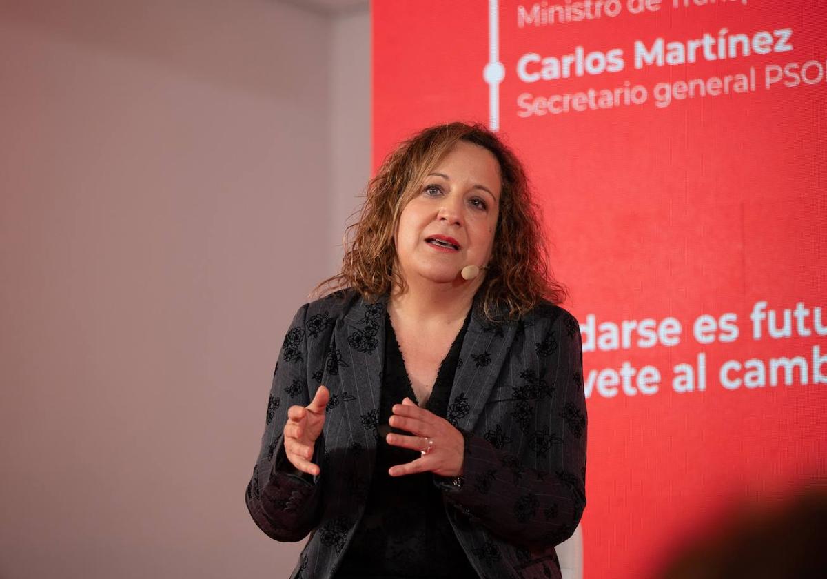 La presidenta de la Alianza Progresista de Socialistas y Demócratas en el Parlamento Europeo, Iratxe García.