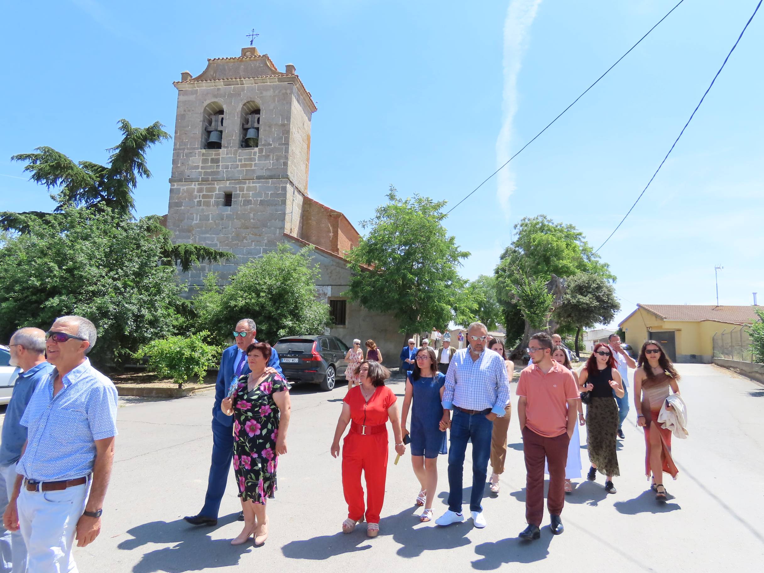 Alegría en Nava de Sotrobal en honor a San Antonio