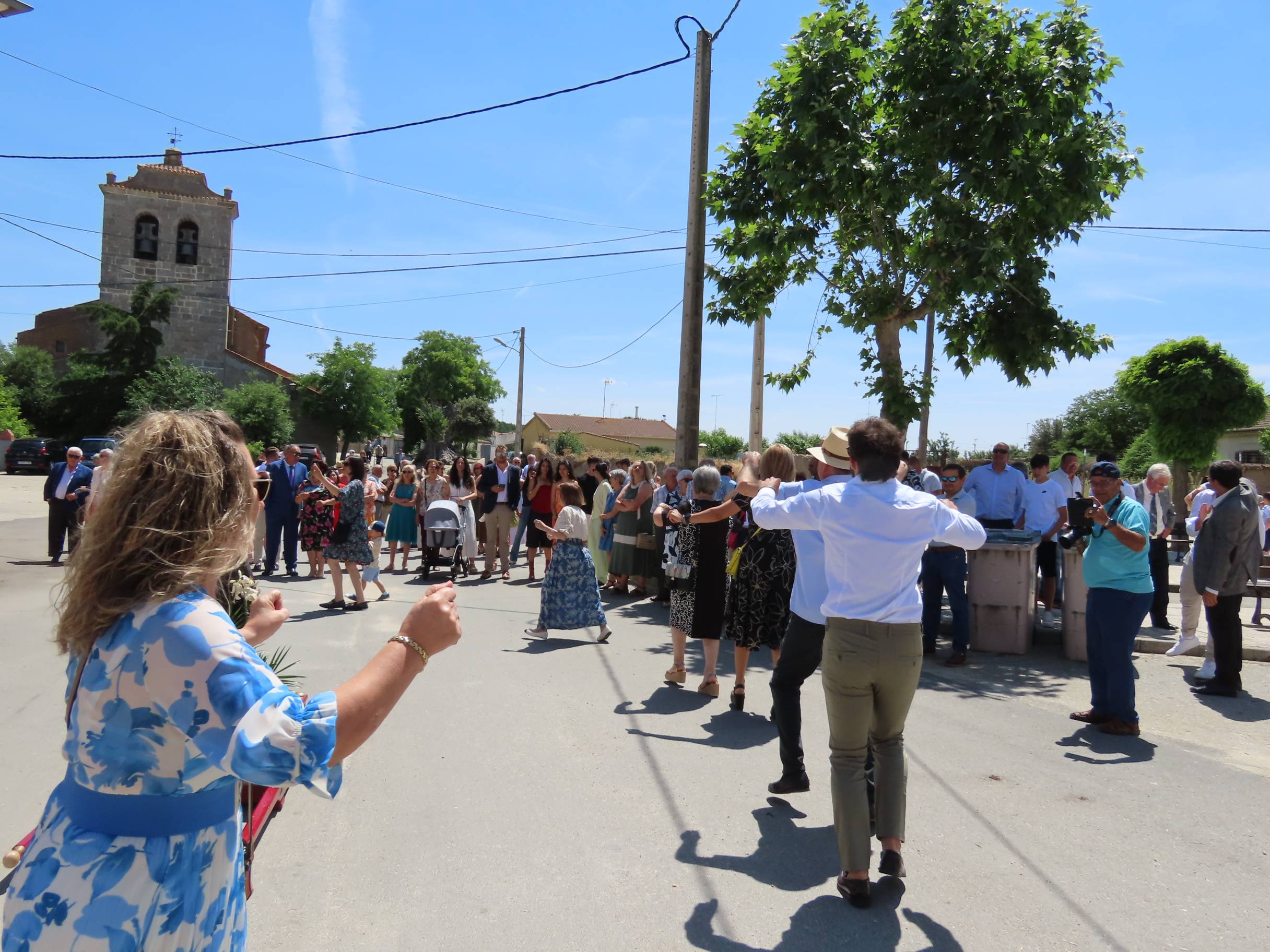 Alegría en Nava de Sotrobal en honor a San Antonio