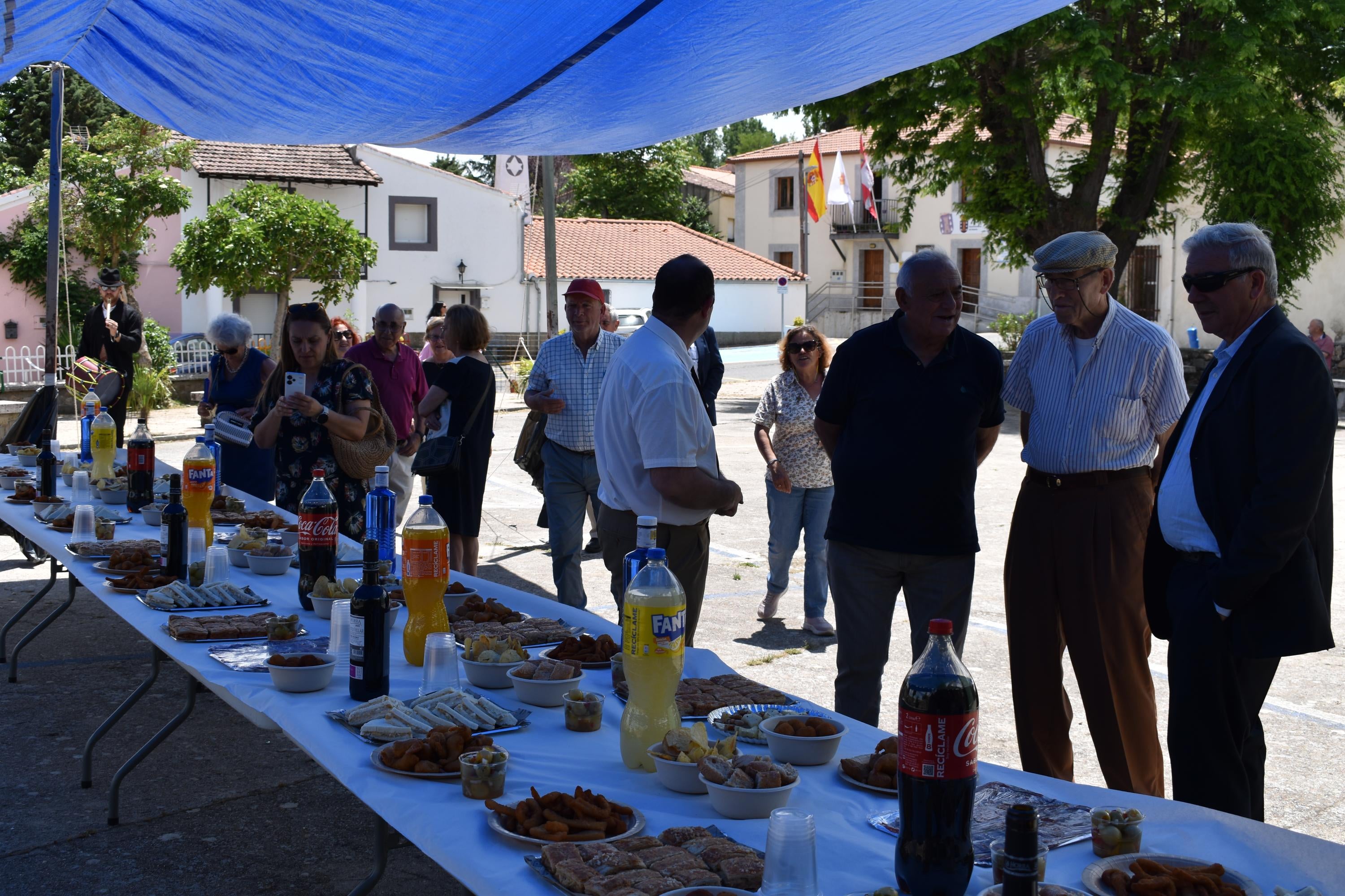 Sones charros y procesión en honor al patrón en Beleña