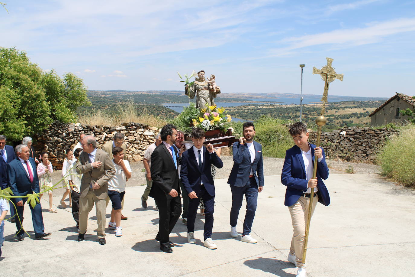 Guijo de Ávila no falta a su encuentro con San Antonio