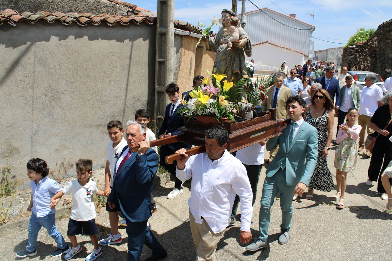 Guijo de Ávila no falta a su encuentro con San Antonio
