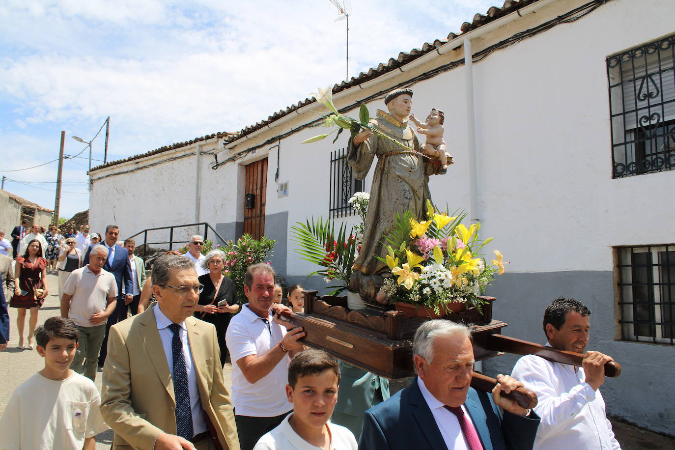 Guijo de Ávila no falta a su encuentro con San Antonio