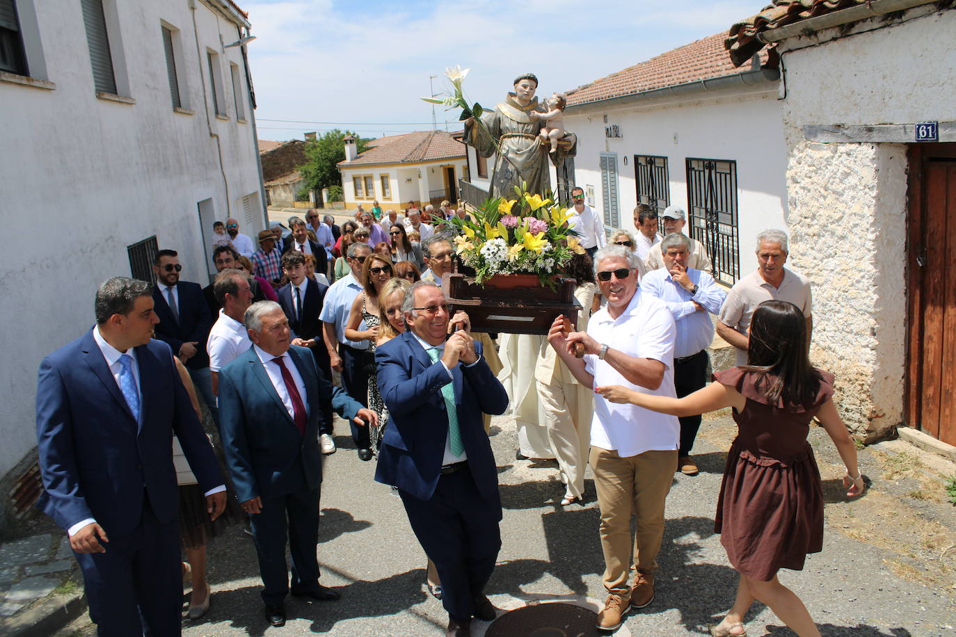 Guijo de Ávila no falta a su encuentro con San Antonio