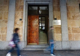 La Audiencia Provincial de Salamanca acogió el juicio a puerta cerrada.