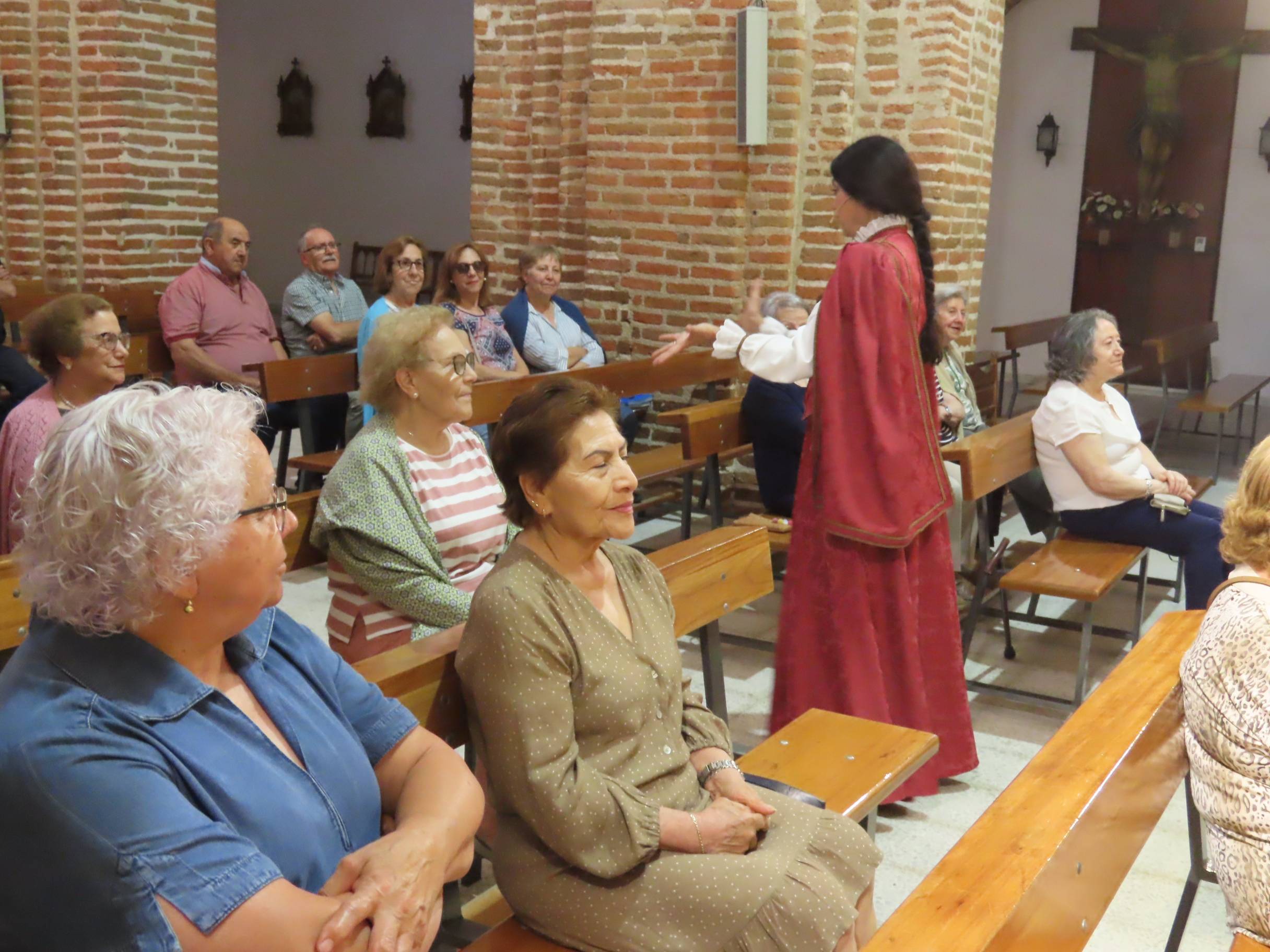 ‘Arcos y Ecos’ llena de vida escénica el templo mudéjar de Paradinas