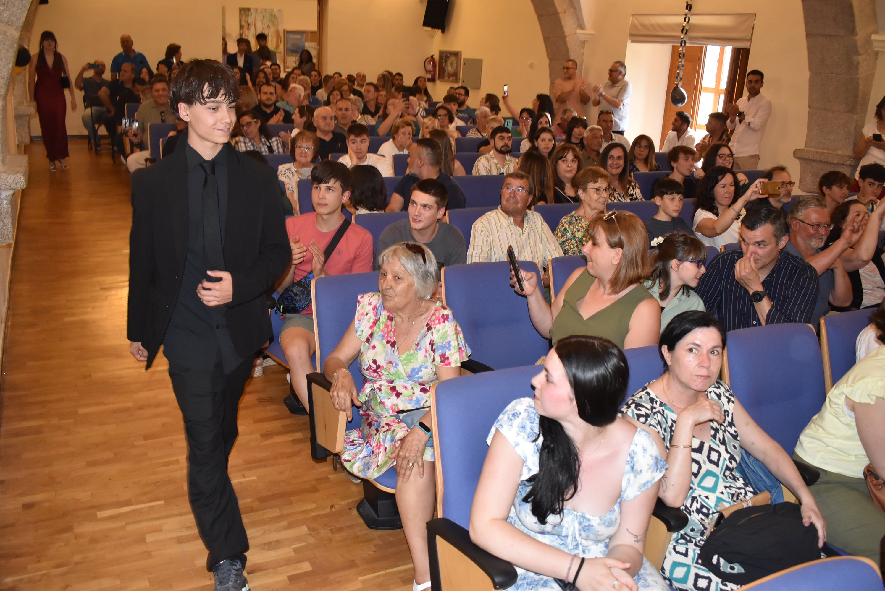 Graduación de los alumnos de 4º de la ESO y Bachillerato del IES Río Cuerpo de Hombre en Béjar