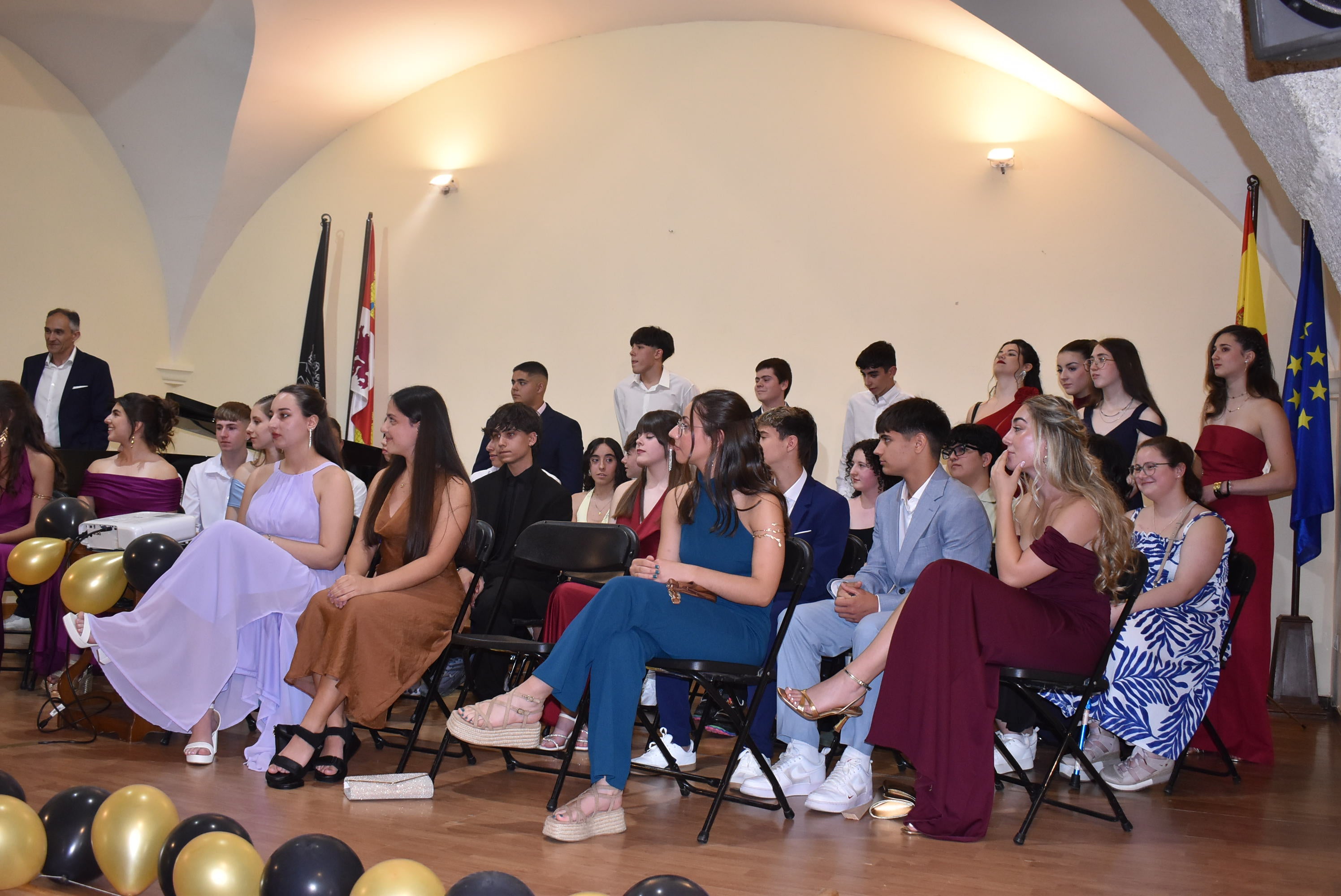 Graduación de los alumnos de 4º de la ESO y Bachillerato del IES Río Cuerpo de Hombre en Béjar