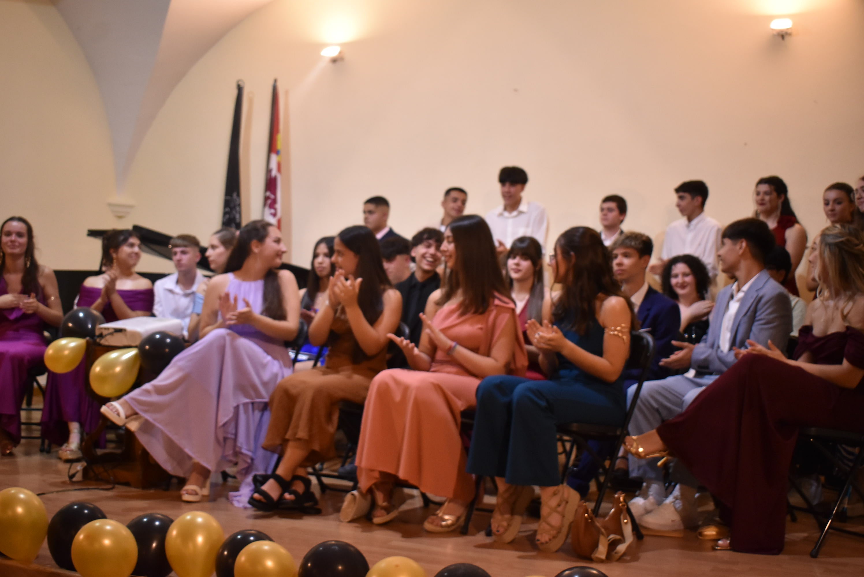Graduación de los alumnos de 4º de la ESO y Bachillerato del IES Río Cuerpo de Hombre en Béjar