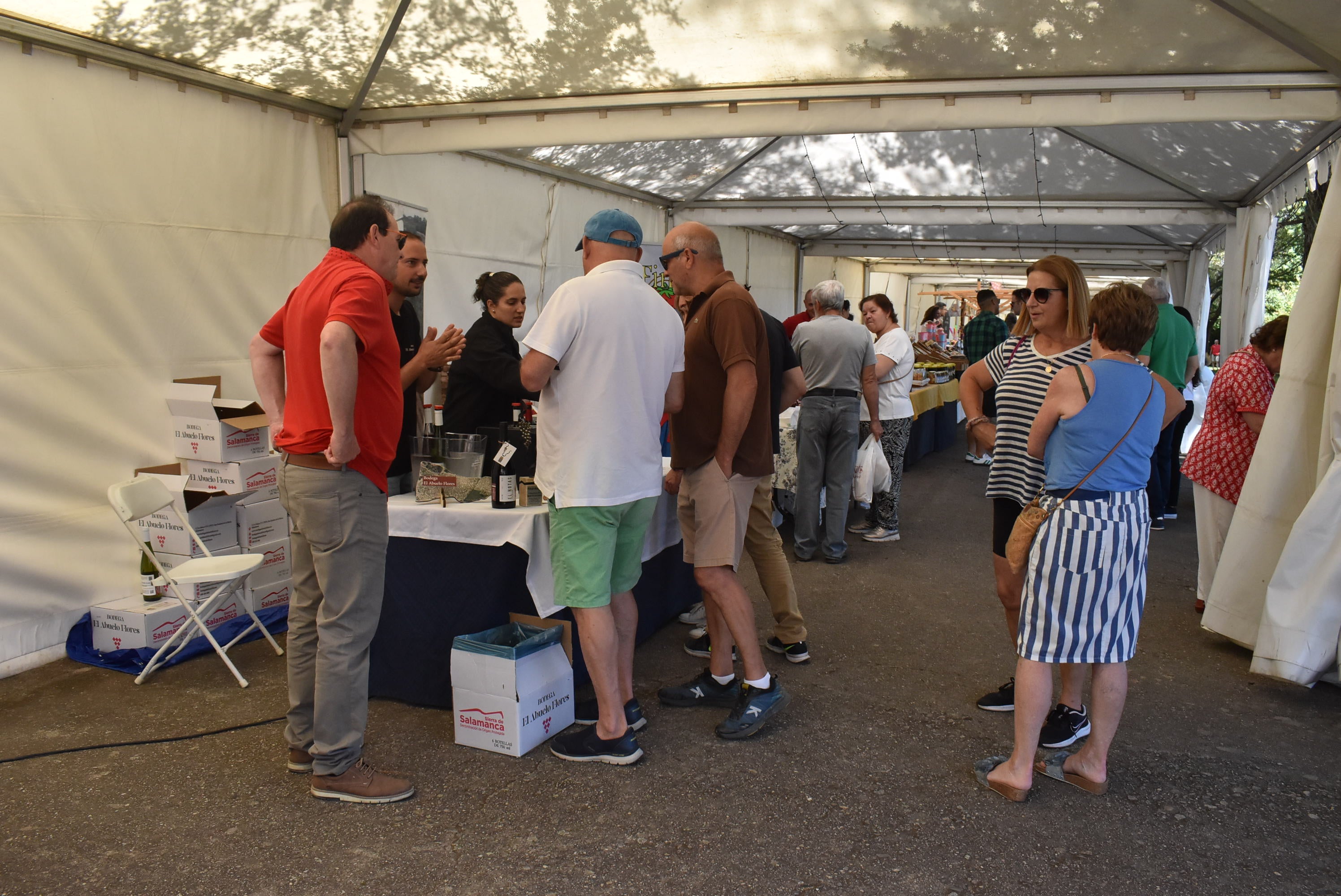Primera feria agroalimentaria en Candelario para rendir homenaje a su tradición chacinera