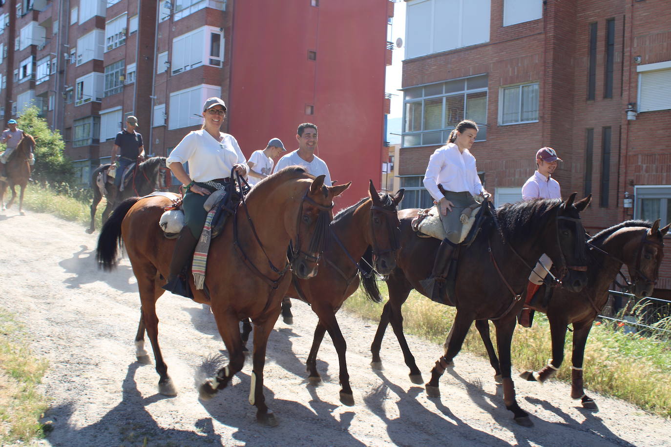 Encuentro ecuestre en Béjar