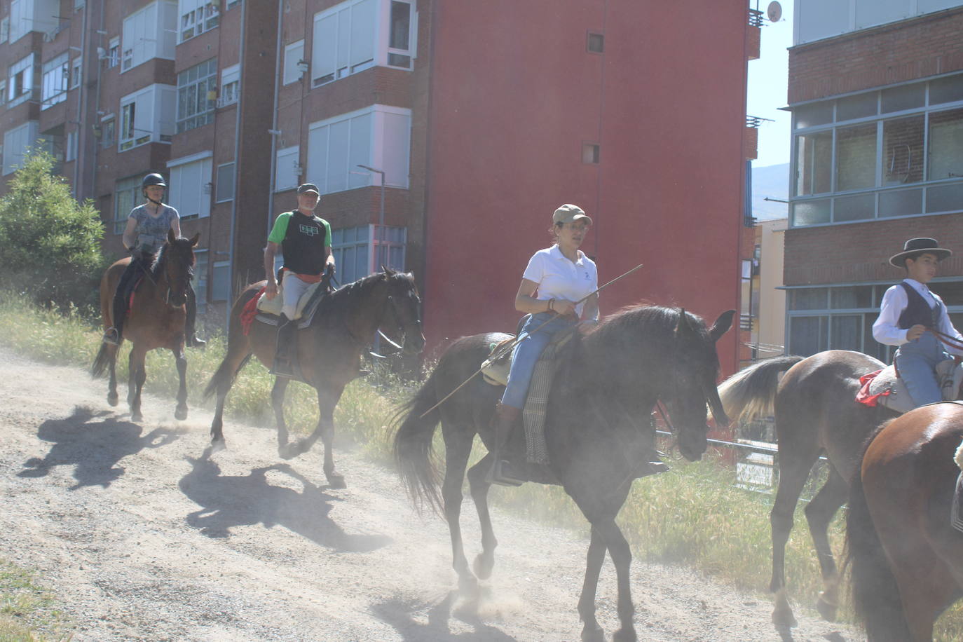 Encuentro ecuestre en Béjar