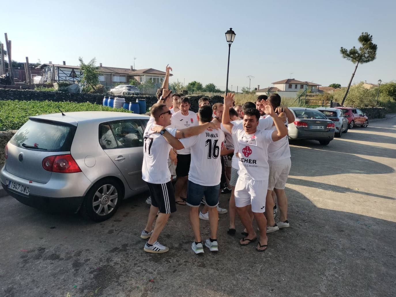 Gran recepción al Fuenterroble tras proclamarse campeón de España