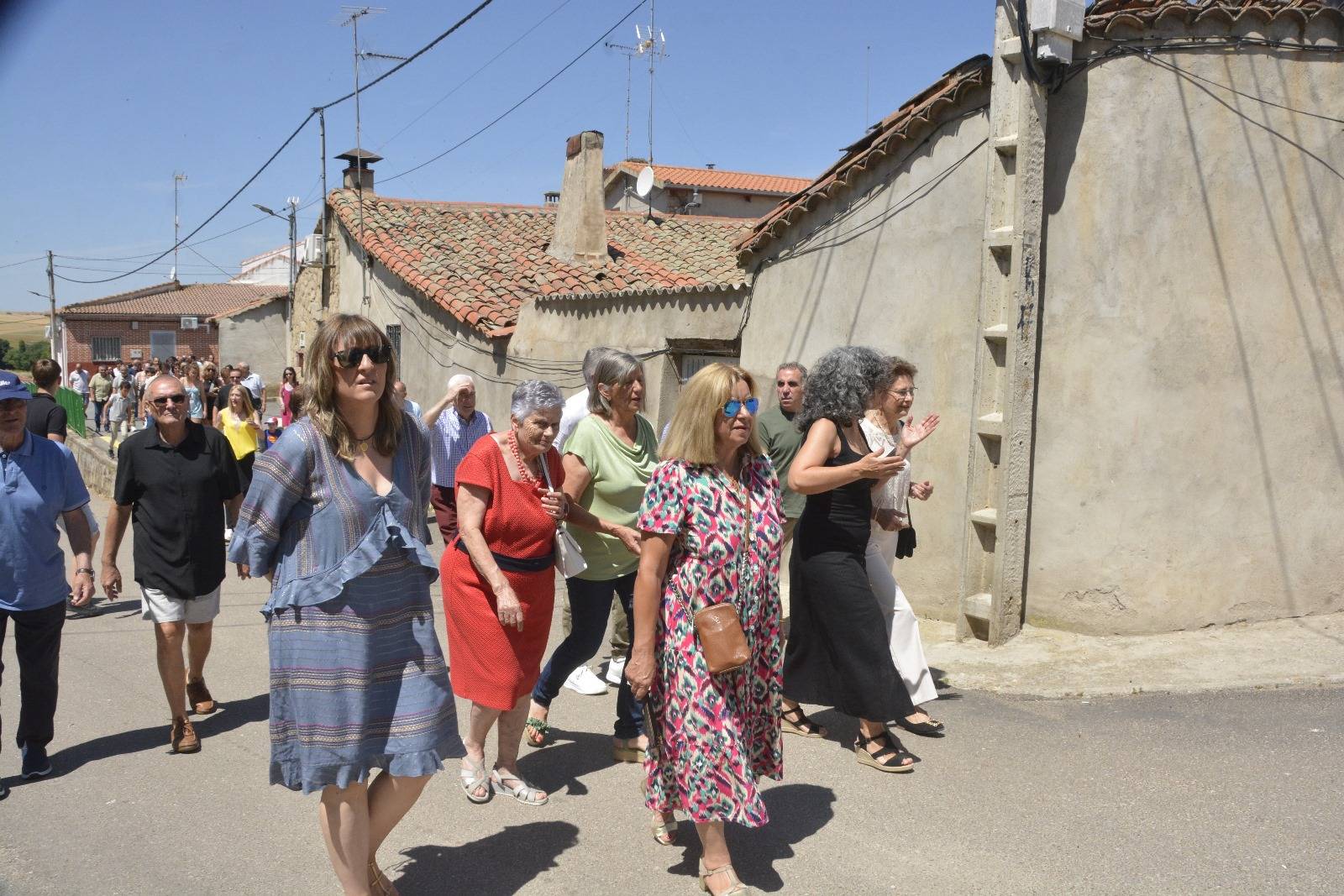 Malpartida sale en procesión con San Antonio