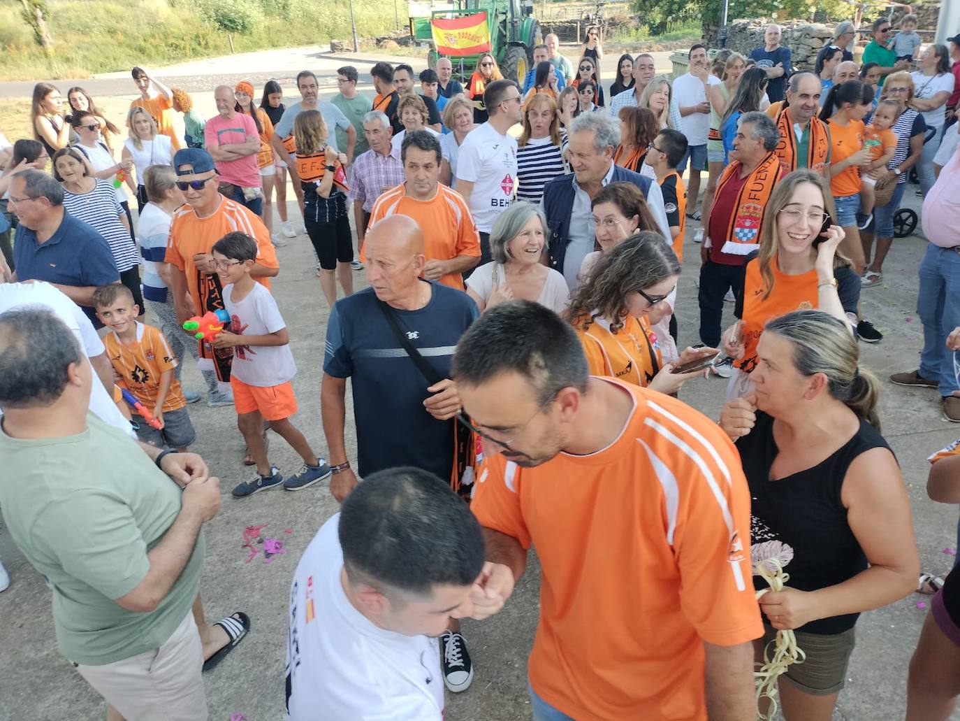 Gran recepción al Fuenterroble tras proclamarse campeón de España