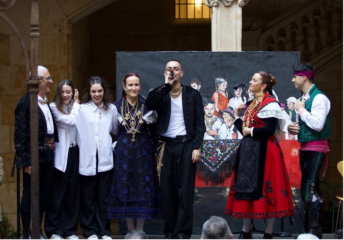 Ángel Lemus, en su última actuación en Salamanca.