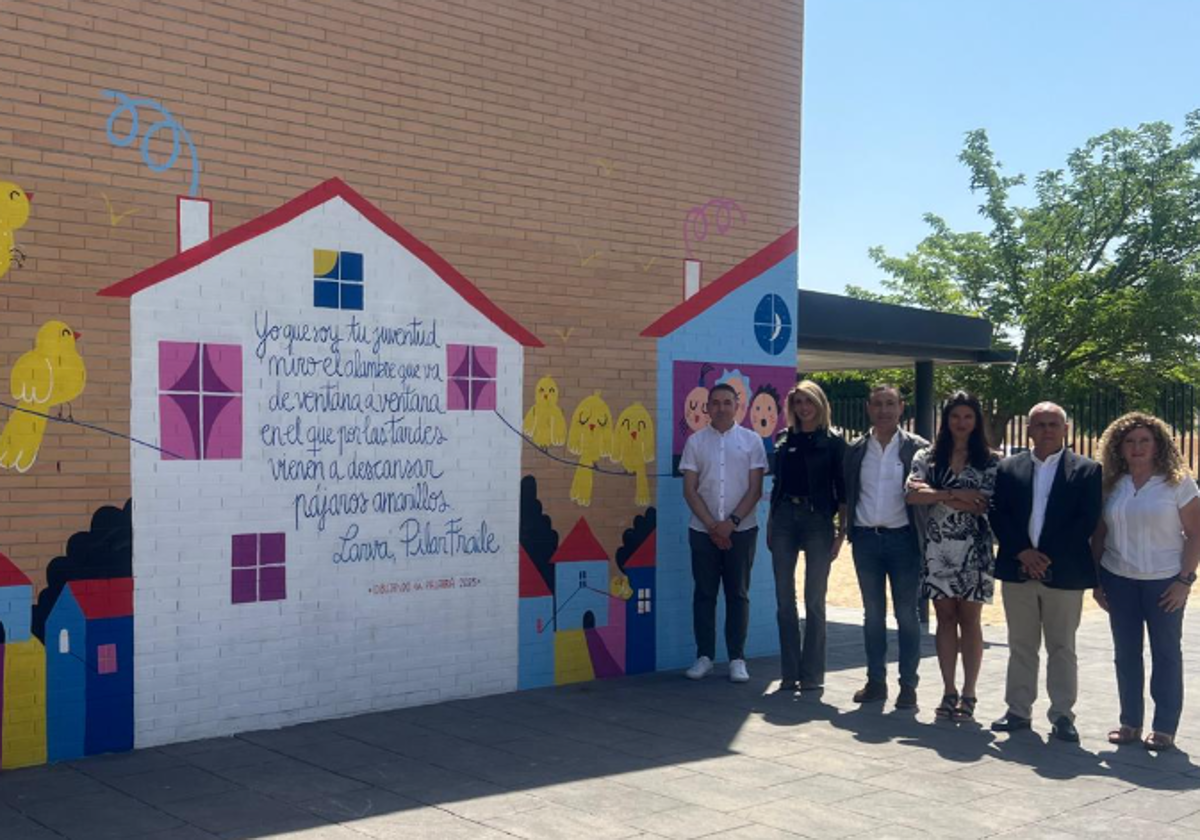 Juan Carlos Pereña, Mar Morato, Pedro Samuel Martín, Carmen García, Ángel Morín e Isabel Quevedo.