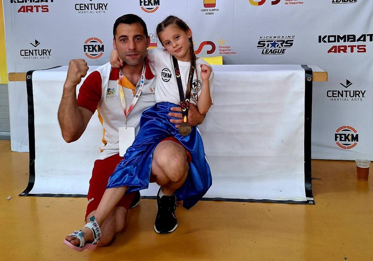 Con solo 7 años, la charra Adara Carrasco se convierte en campeona de España