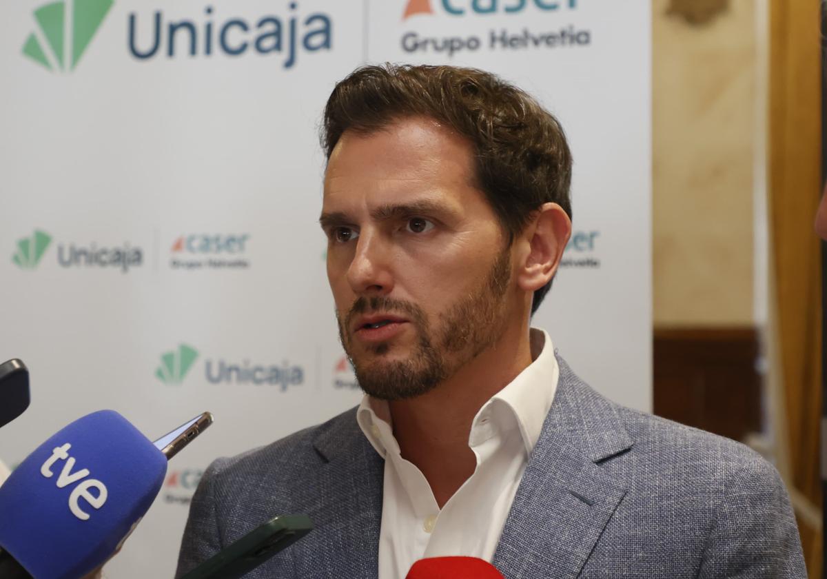 Albert Rivera, este martes, en el Casino.