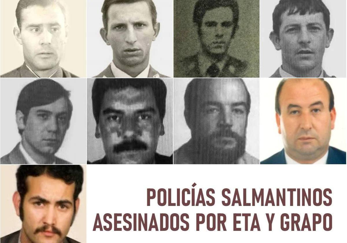 Las historias detrás de los nueve policías salmantinos asesinados por el terrorismo