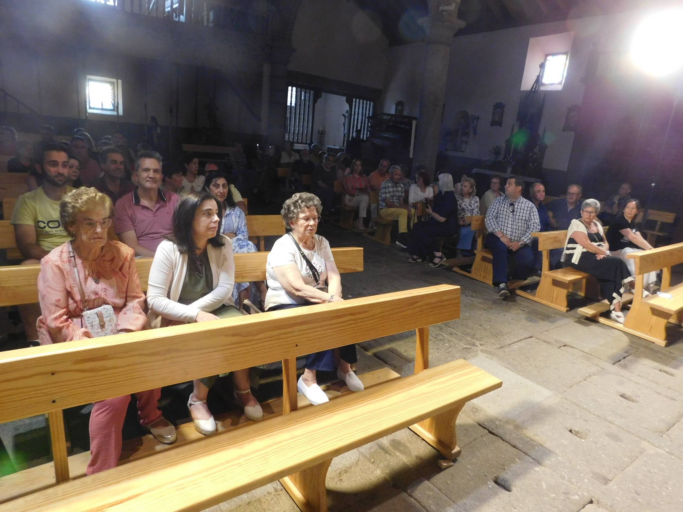 Las imágenes de &#039;Arcos y Ecos&#039; en la iglesia de Cantaracillo