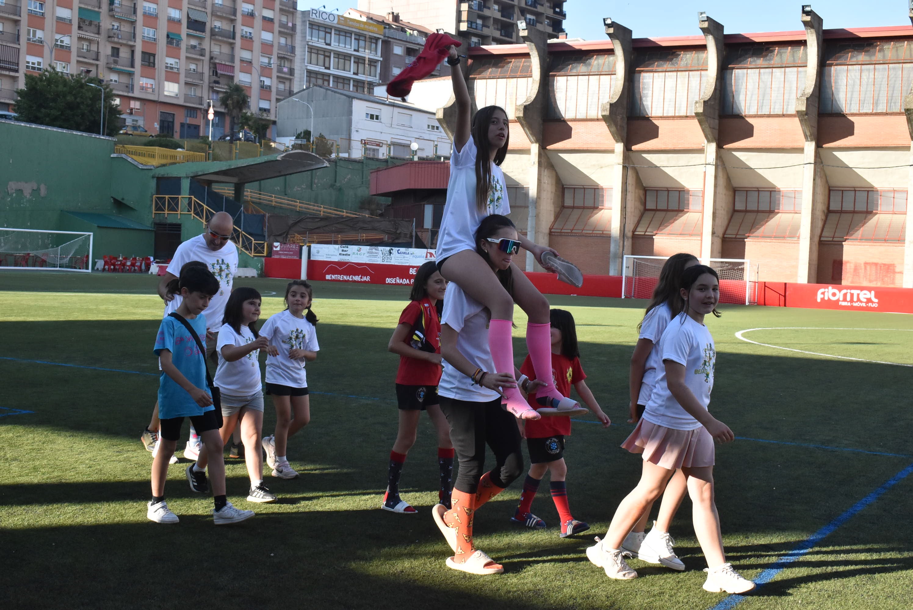 Fiesta escolar para despedir las actividades infantiles en Béjar