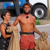 Montoya y Anita tras su participación en Supervivientes.