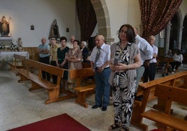 Momento de la misa en Sepulcro Hilario