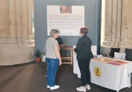 Punto de información turística en la Basílica de Alba de Tormes.