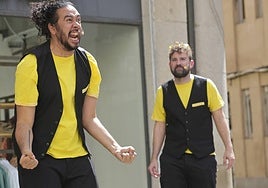 El espectáculo de comedia participativo 'Impro Impar Show', del que los salmantinos pueden disfrutar en el Escenario Liceo.