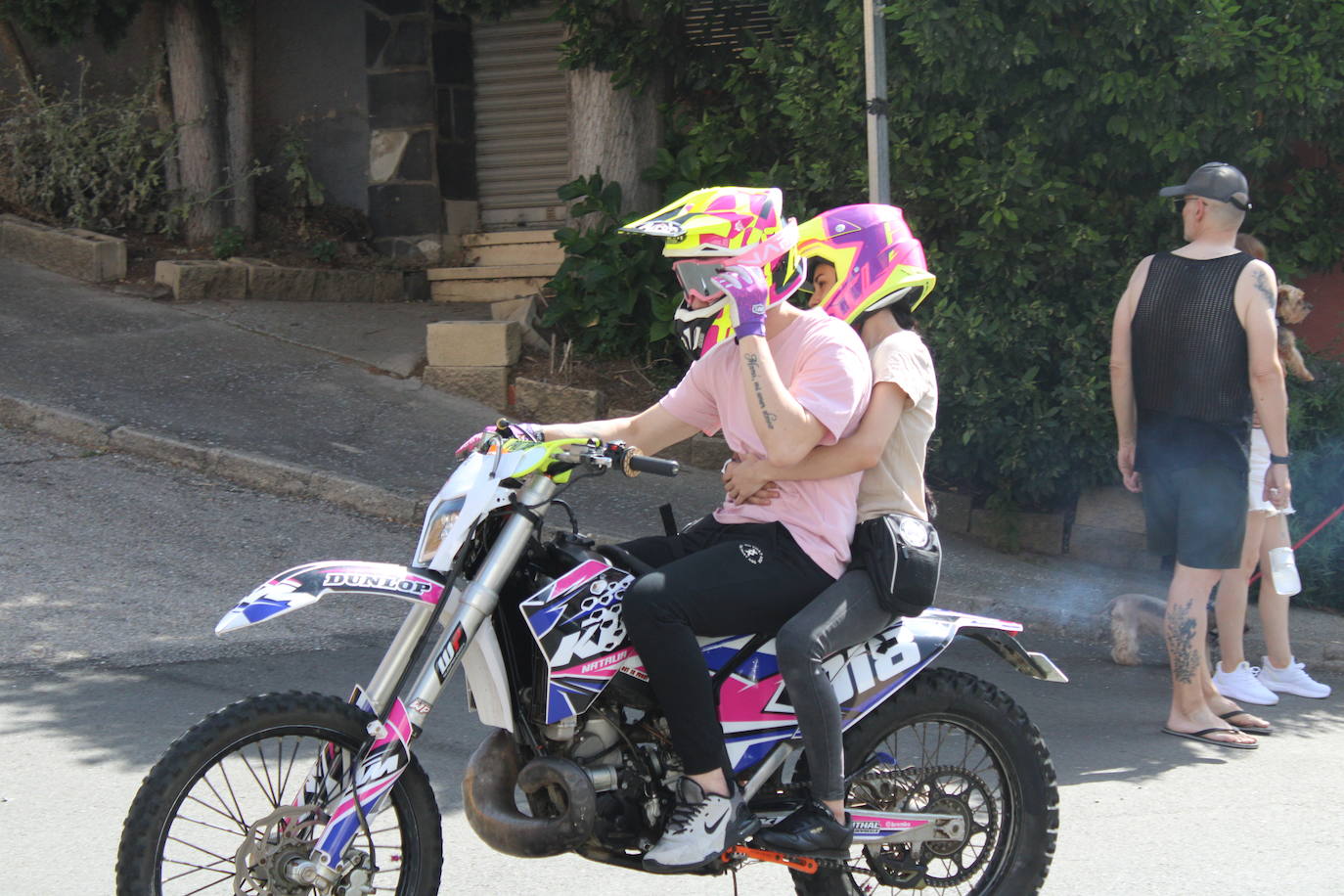 Las motos se dejan oír en Guijuelo