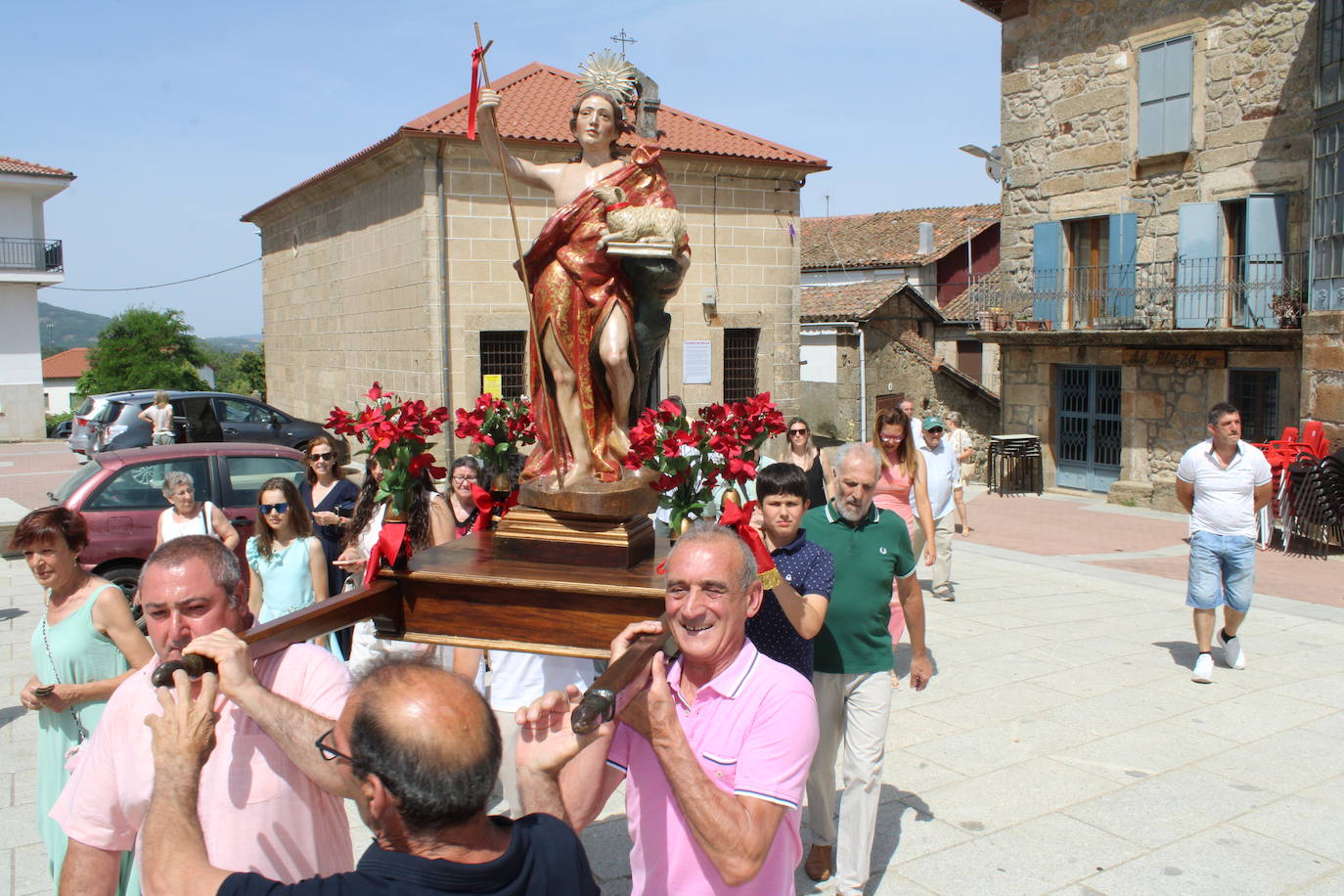 Dos mayordomas para San Juan en Puerto de Béjar