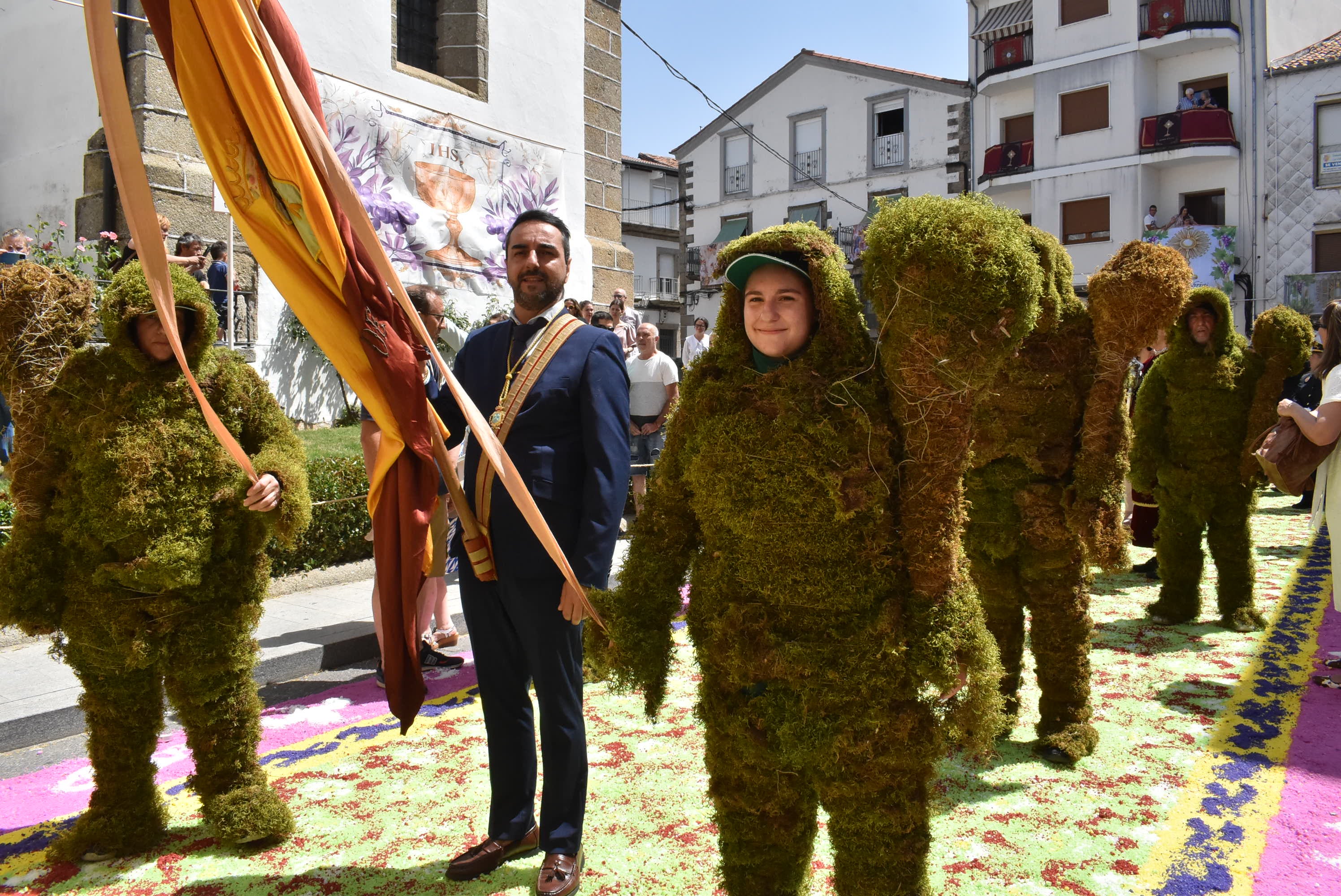 Los Hombres de Musgo en Béjar: una experiencia para repetir a pesar del calor